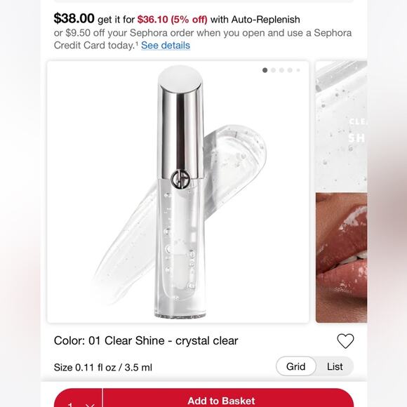 Brand New Giorgio Armani Luxury Lip Products - Picture 4 of 6